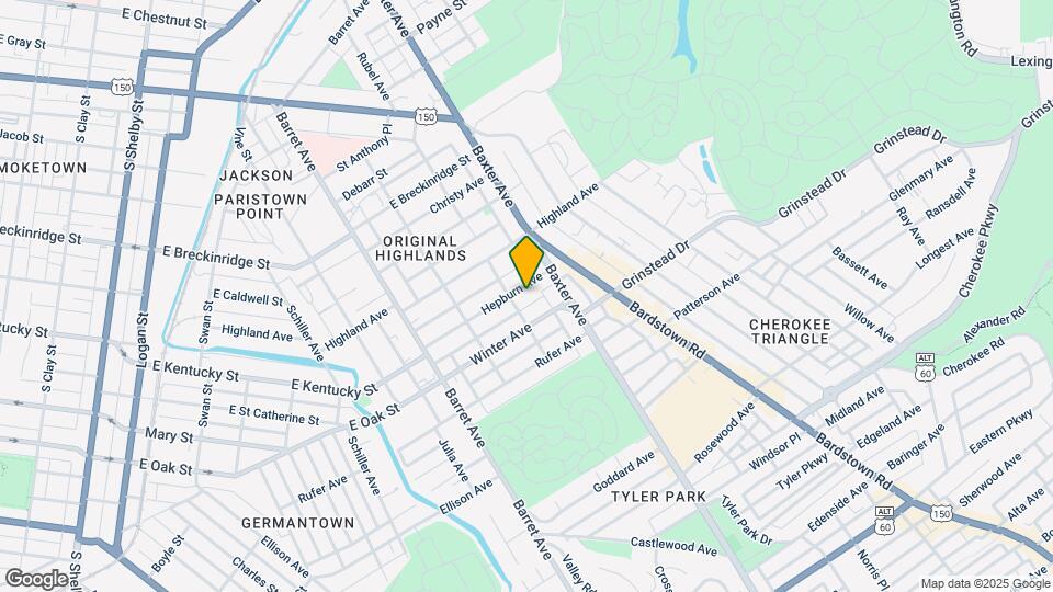 1508 Hepburn Ave Mapa y Detalles de la Ubicación