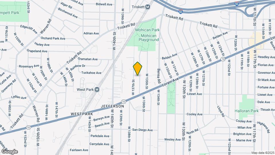 3458 W 136th St Map and Location Details