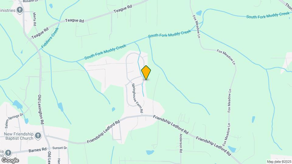 5420 Springhouse Farm Rd Mapa y Detalles de la Ubicación