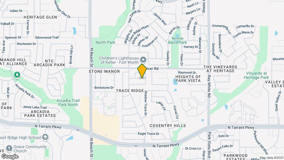 4836 Heber Springs Trail Map and Location Details