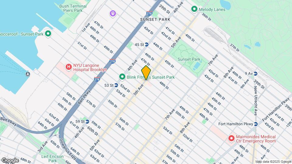 4903 5th Ave Mapa y Detalles de la Ubicación