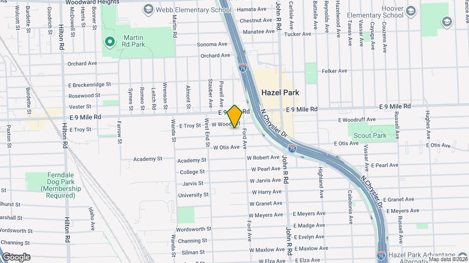 344 W Goulson Ave Mapa y Detalles de la Ubicación