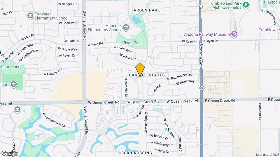 613 W Canary Way Map and Location Details