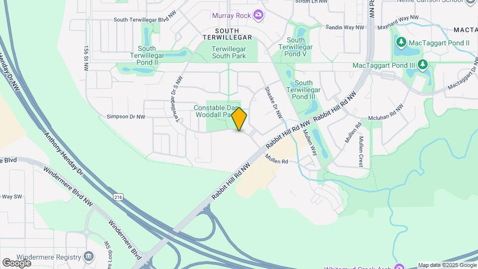 7331 S Terwillegar Dr NW Map and Location Details