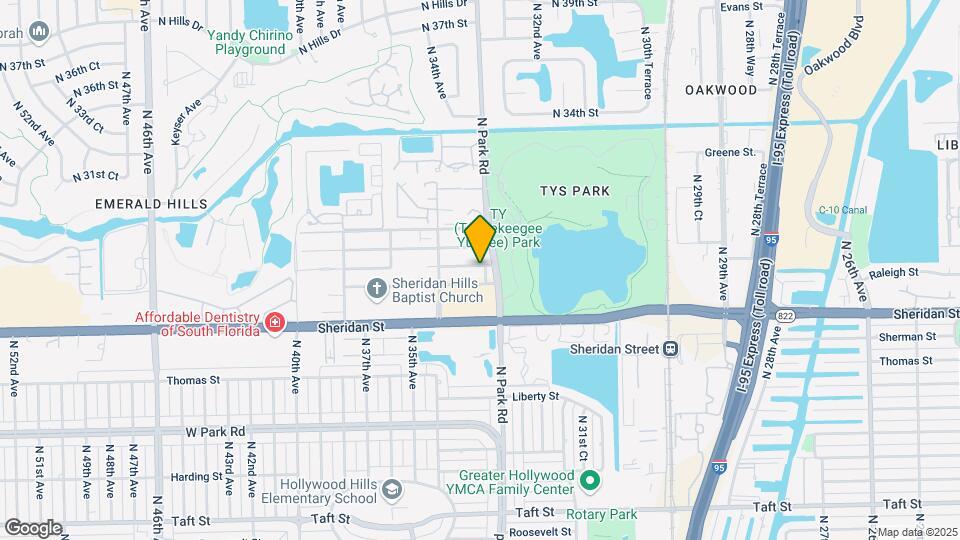 3302 Farragut St Map and Location Details
