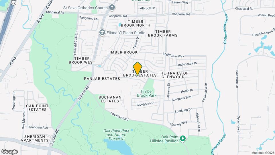 3313 Heatherbrook Dr Map and Location Details