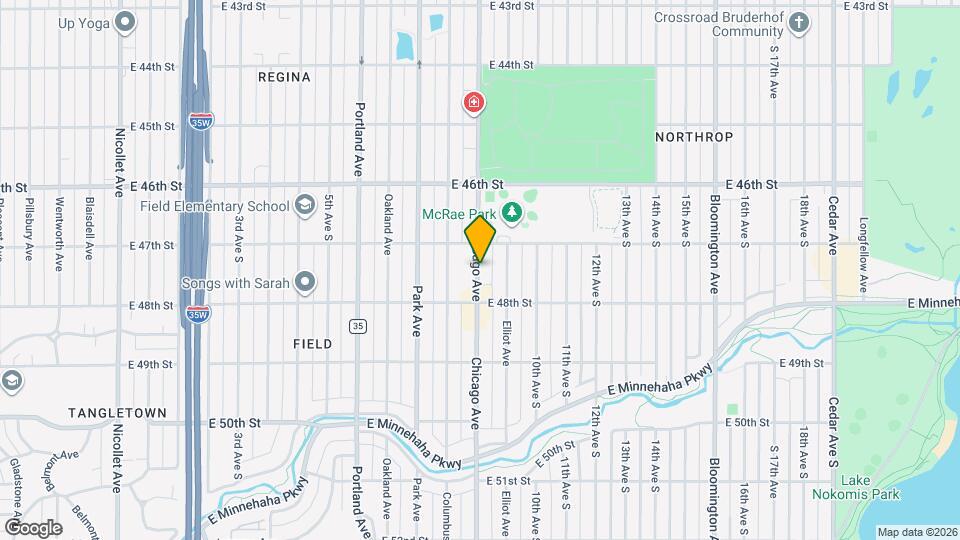 4719 Chicago Ave Map and Location Details