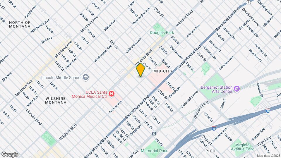 1253 19th St Map and Location Details