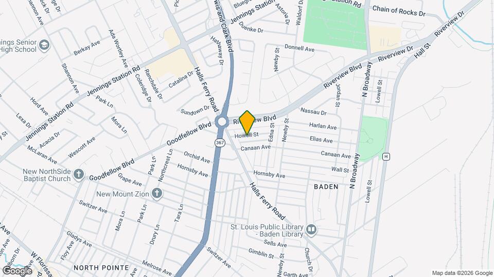 1156 Howell St Mapa y Detalles de la Ubicación