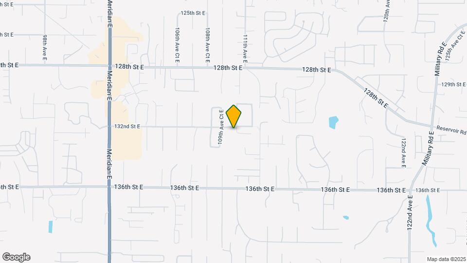 13214 110th Ave Ct E Map and Location Details