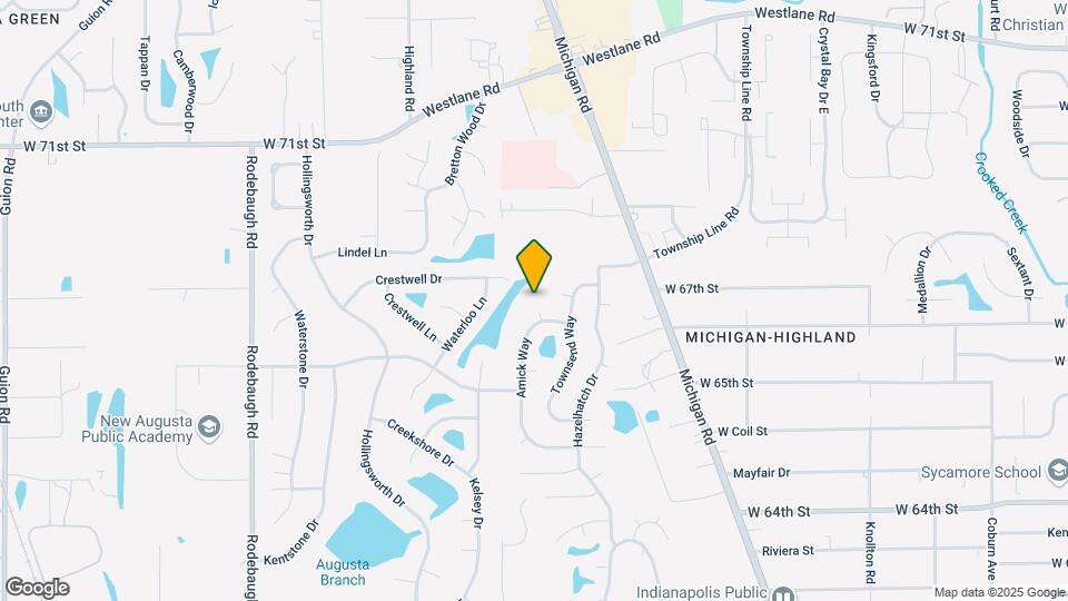 6658 Ahern Ct Map and Location Details