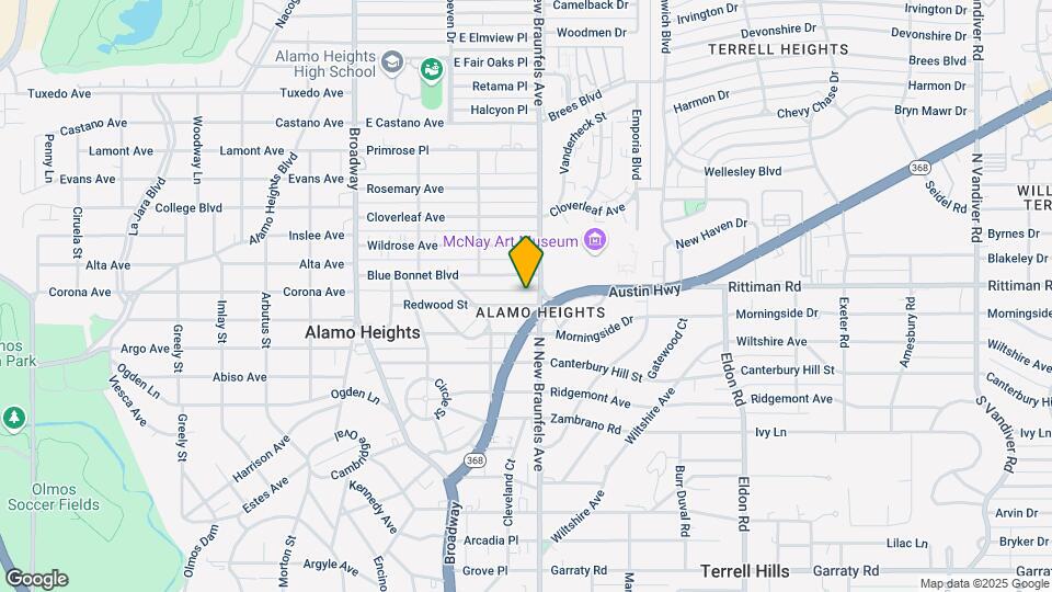 351 Redwood St Map and Location Details