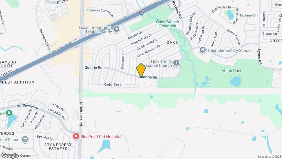 Valley Creek Apartments Mapa y Detalles de la Ubicación