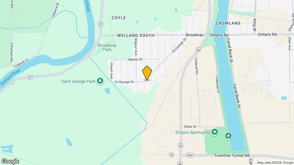 185 St George St Map and Location Details