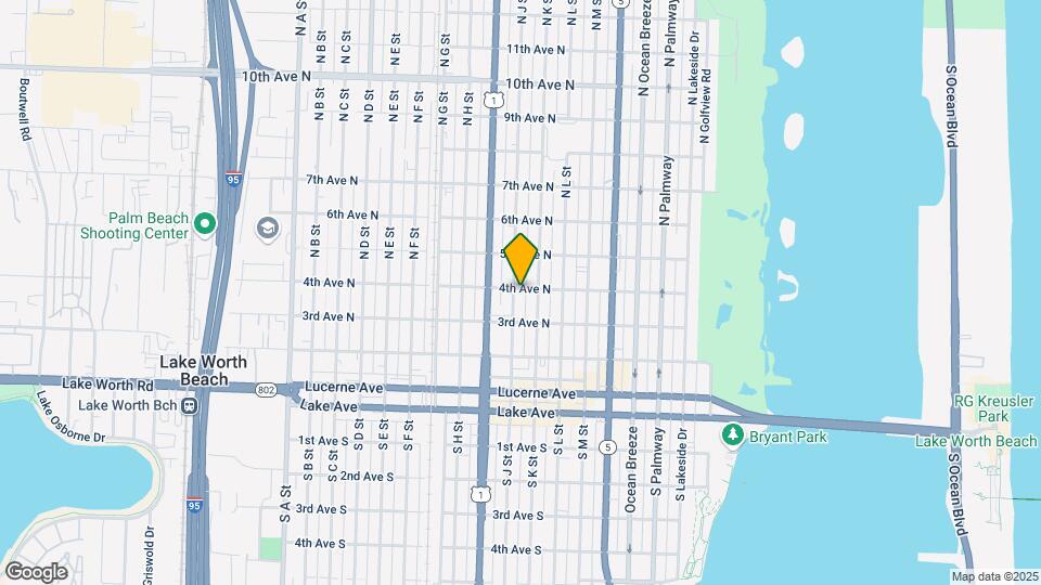 330 N J St Map and Location Details
