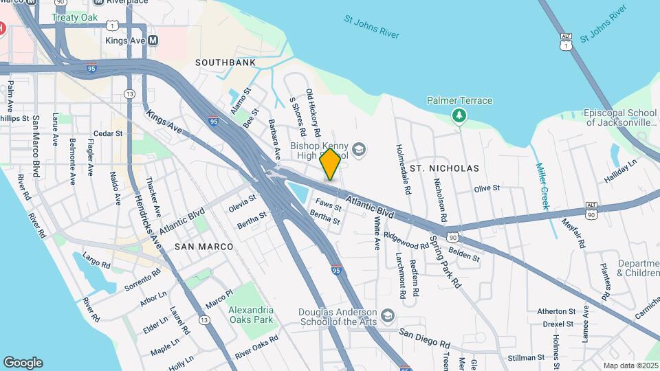 2275 Atlantic Blvd Map and Location Details