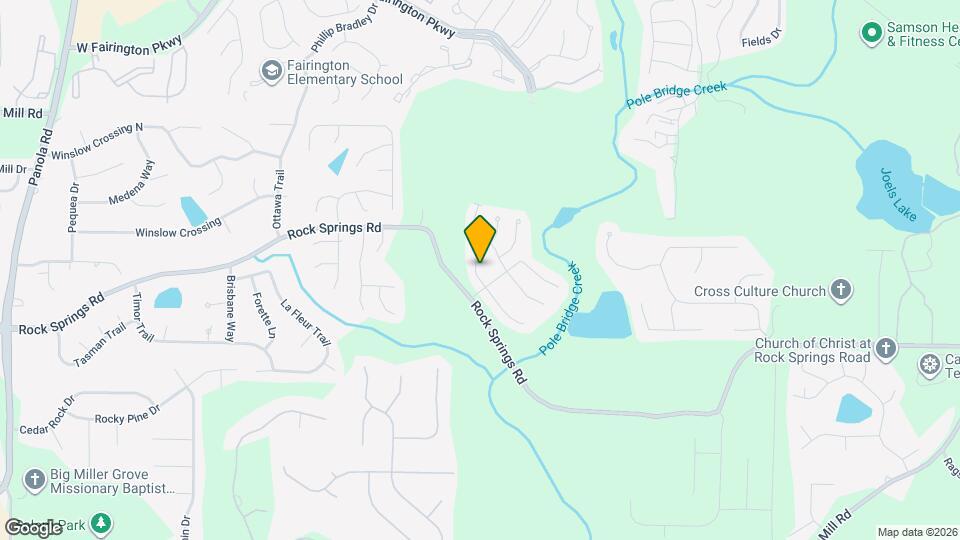 3026 Bonnes Dr Map and Location Details