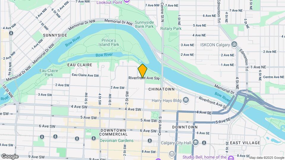 205 Riverfront Ave SW Map and Location Details