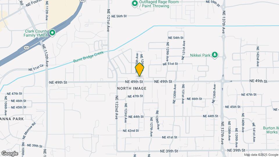 12600 NE 49th St Map and Location Details