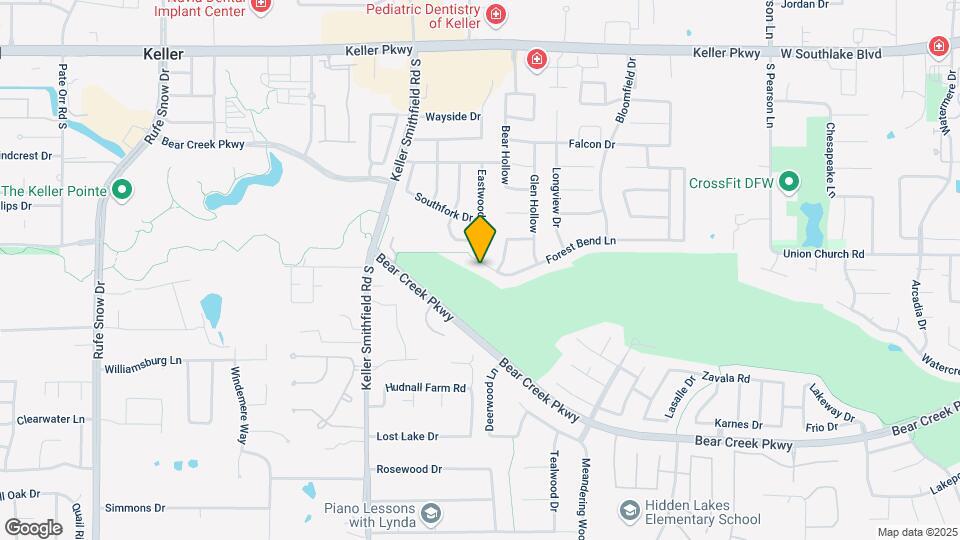 1508 Forest Bend Ln Map and Location Details