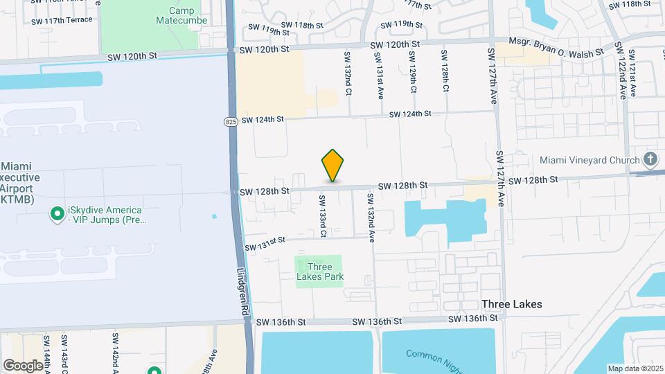 13295 SW 128th St Map and Location Details
