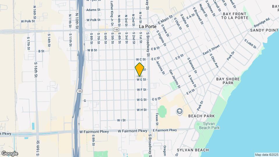 202 W E St Map and Location Details