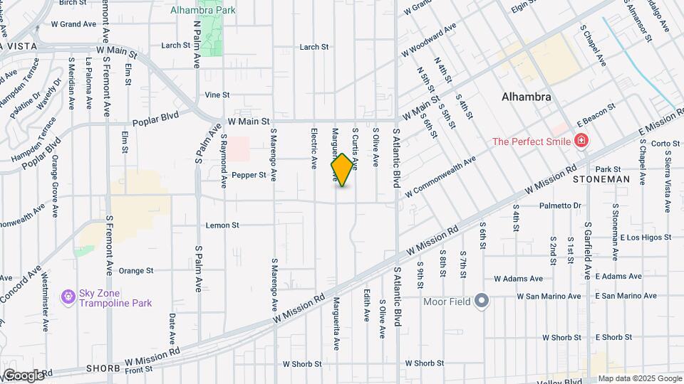 230 S Marguerita Ave Mapa y Detalles de la Ubicación