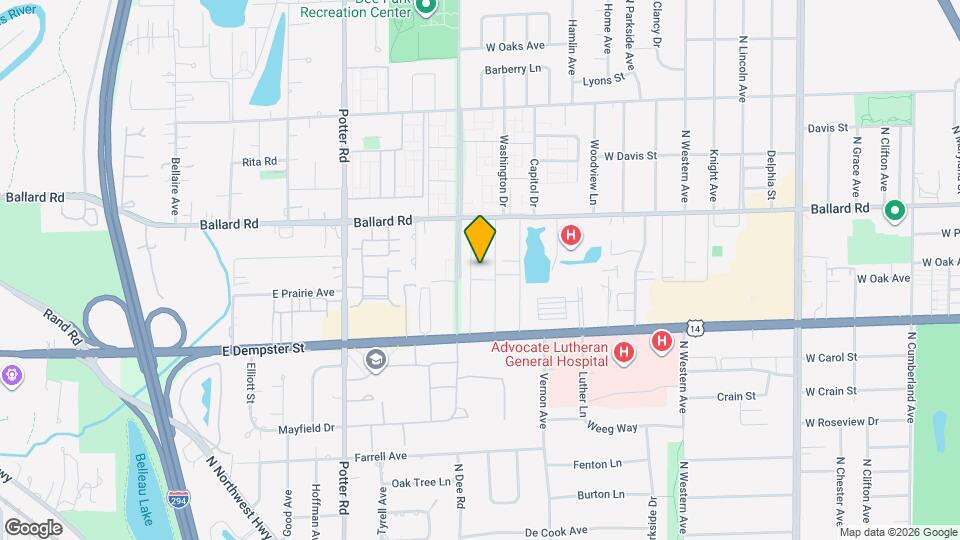 8900 Robin Dr Map and Location Details