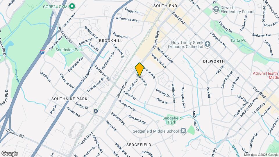 2401 Euclid Ave Mapa y Detalles de la Ubicación