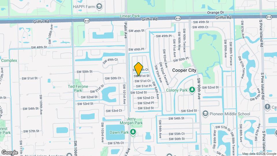 9456 SW 51st St Map and Location Details