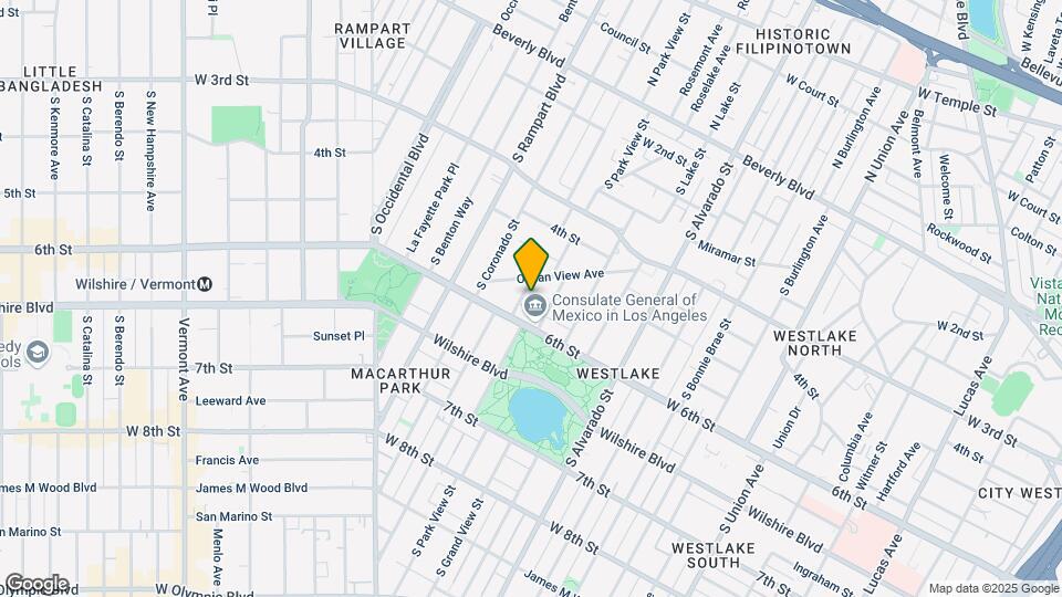 Carondelet Apartments Mapa y Detalles de la Ubicación