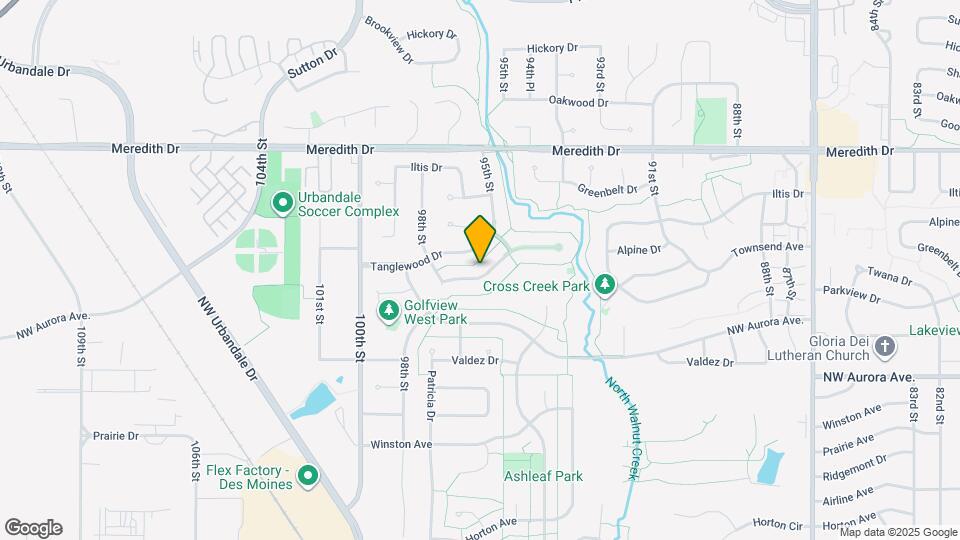 9609 Hammontree Dr Map and Location Details