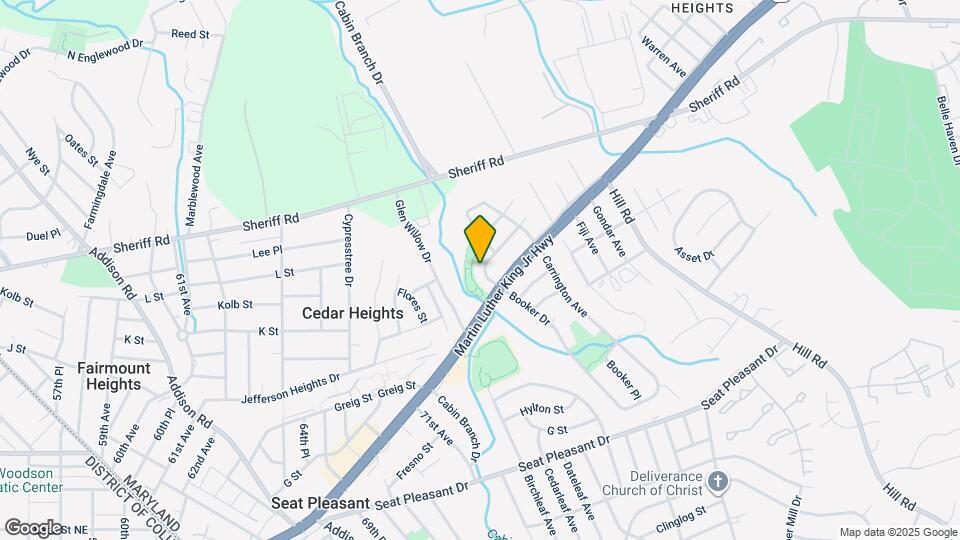 1116 Booker Dr Map and Location Details