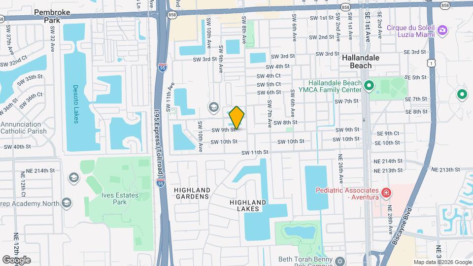 825 SW 9th St Map and Location Details
