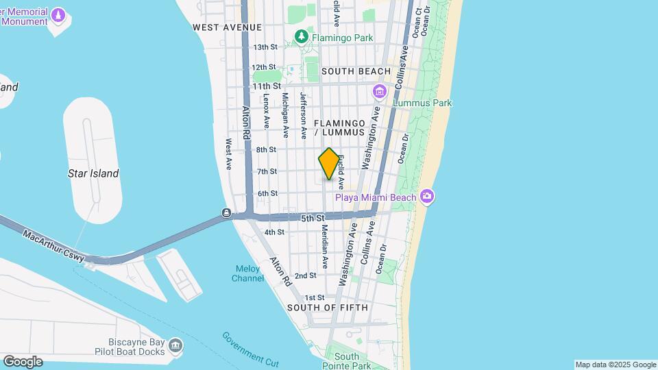 619 Meridian Ave, Unit 3 Map and Location Details