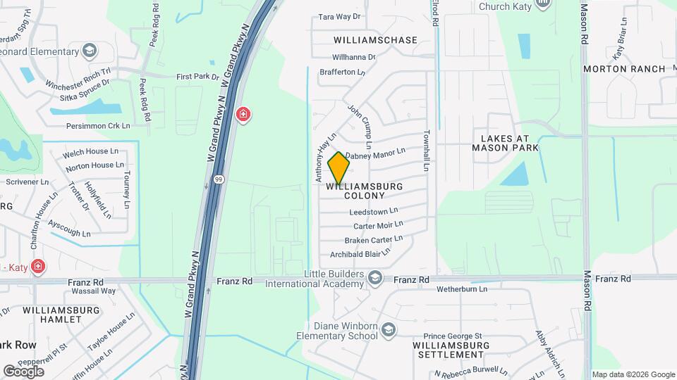 22811 Elkana Deane Ln Map and Location Details