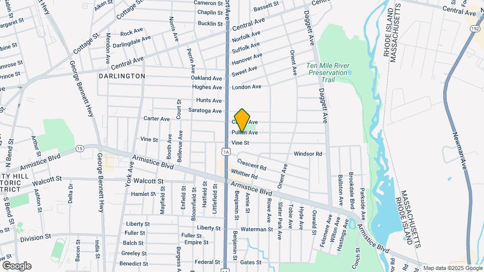 131 Pullen Ave Mapa y Detalles de la Ubicación