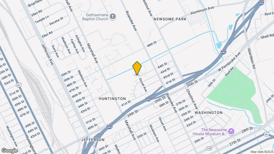 4503 Orcutt Ave Map and Location Details