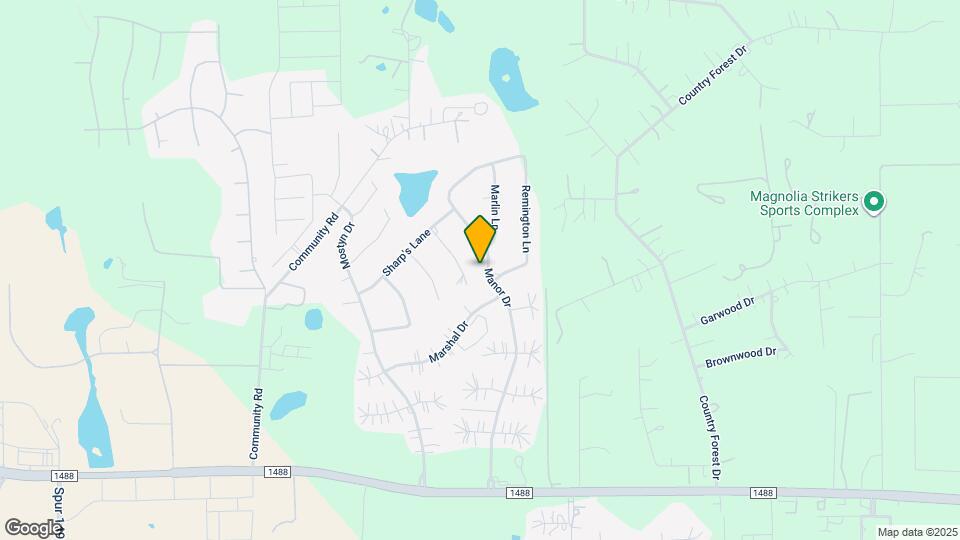 40515 Manor Dr Map and Location Details