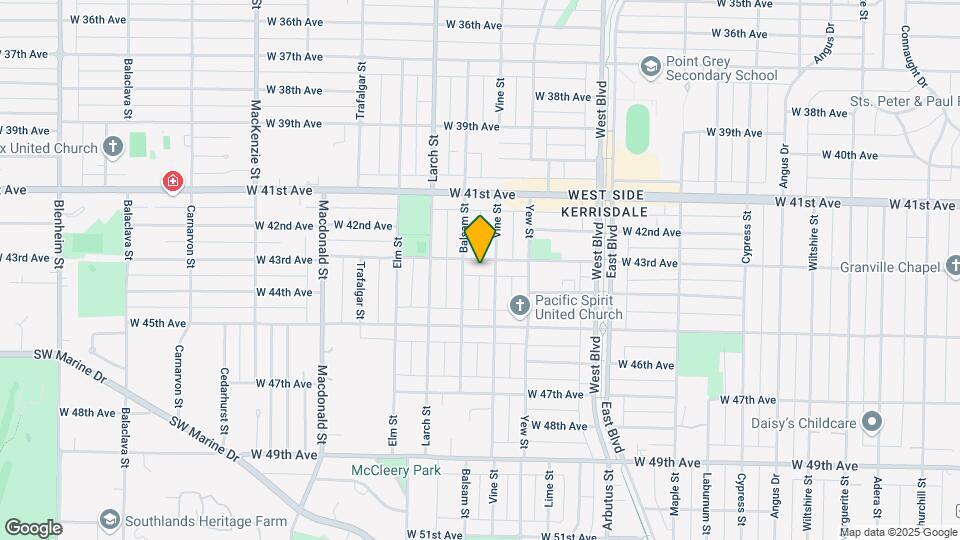 2376 43rd Av W Map and Location Details