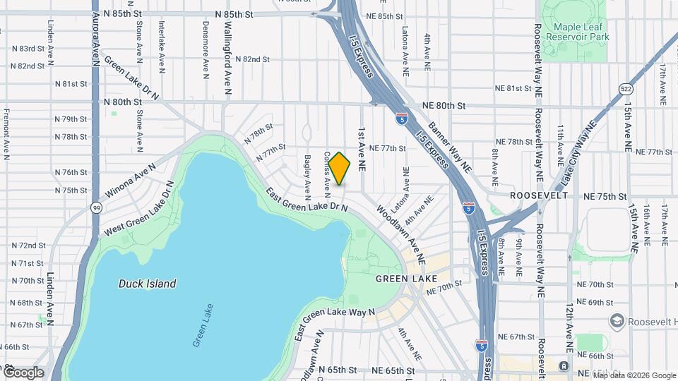 7423 Sunnyside Ave N Map and Location Details