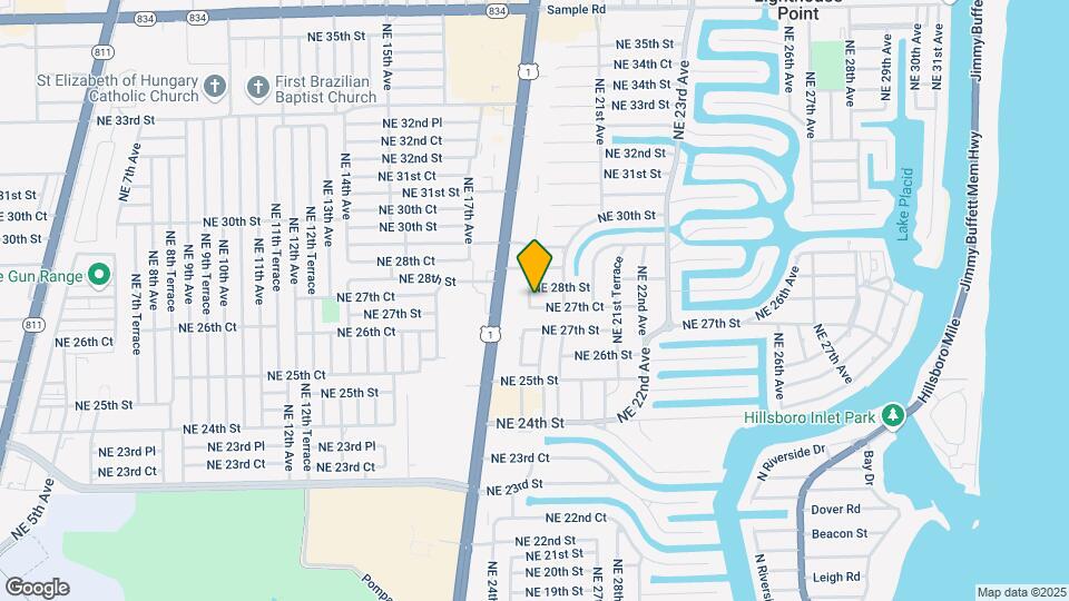 2750 19th Ave Map and Location Details
