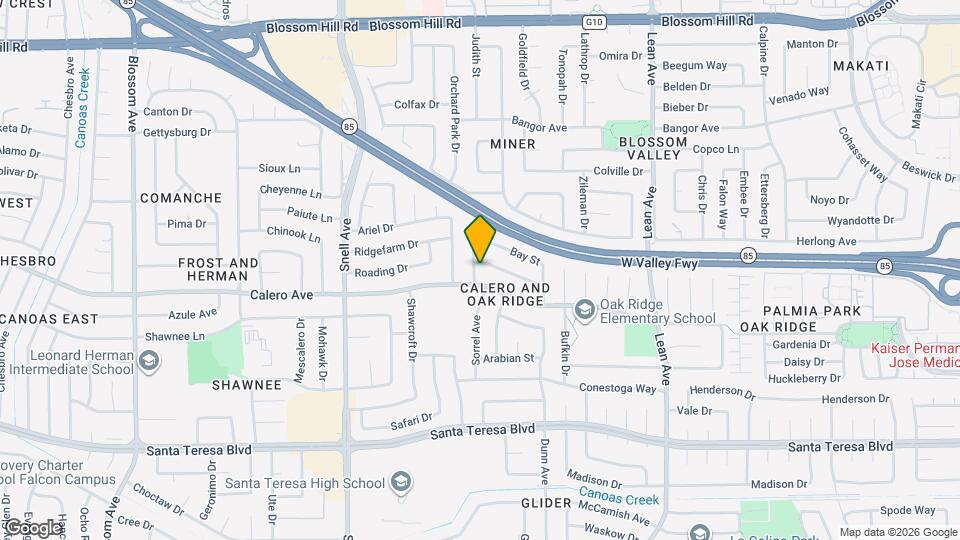 398 Roan St Map and Location Details