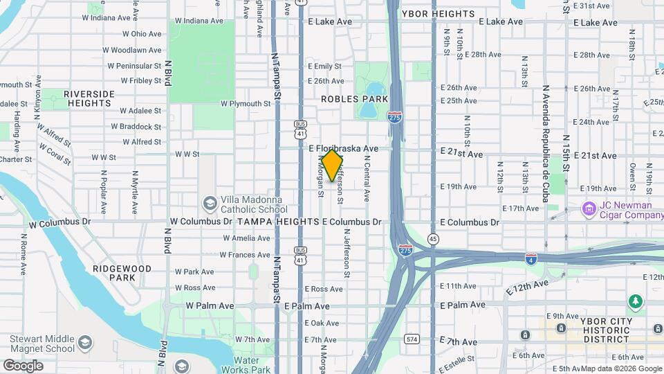 310 E Gladys St Map and Location Details