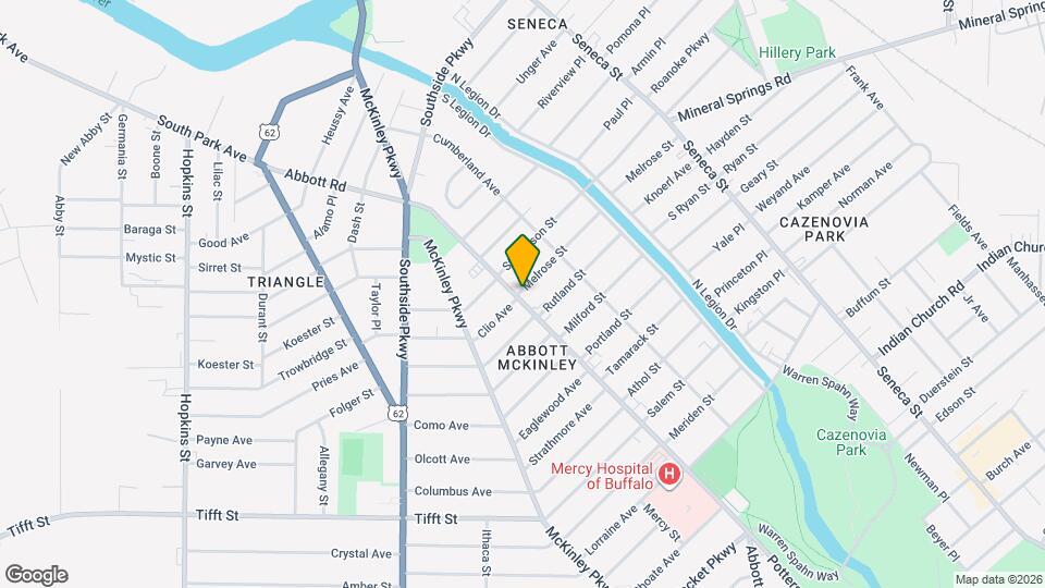 314 Abbott Rd Map and Location Details