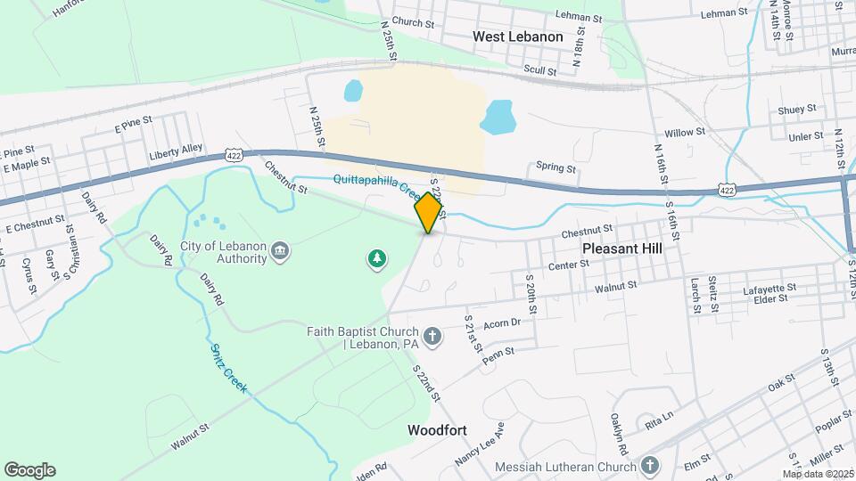 108 S 22nd St Map and Location Details