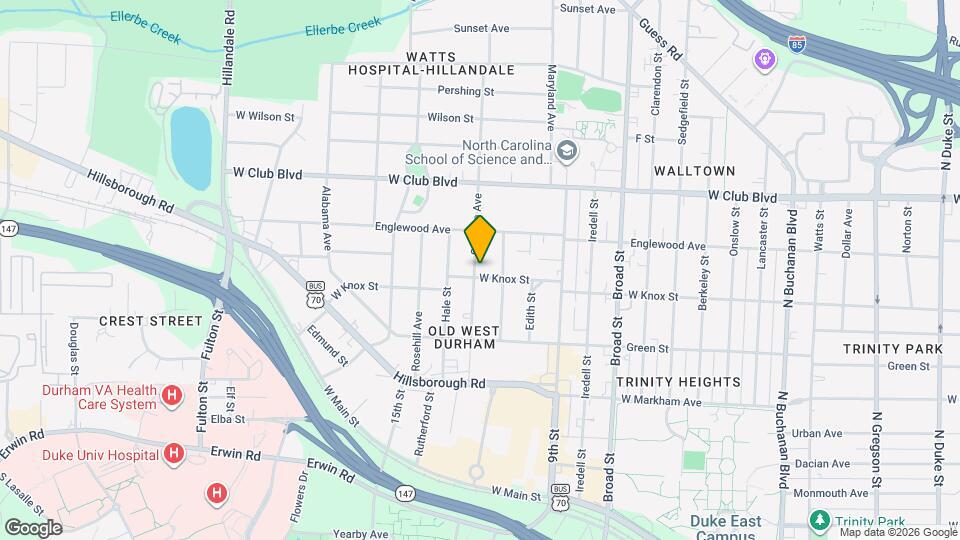 2210 W Knox St Map and Location Details