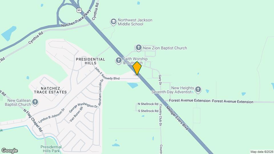 3604 John F Kennedy Blvd Map and Location Details