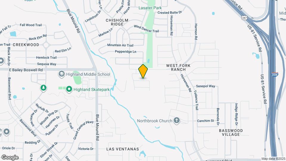 1736 Opaca Dr Map and Location Details