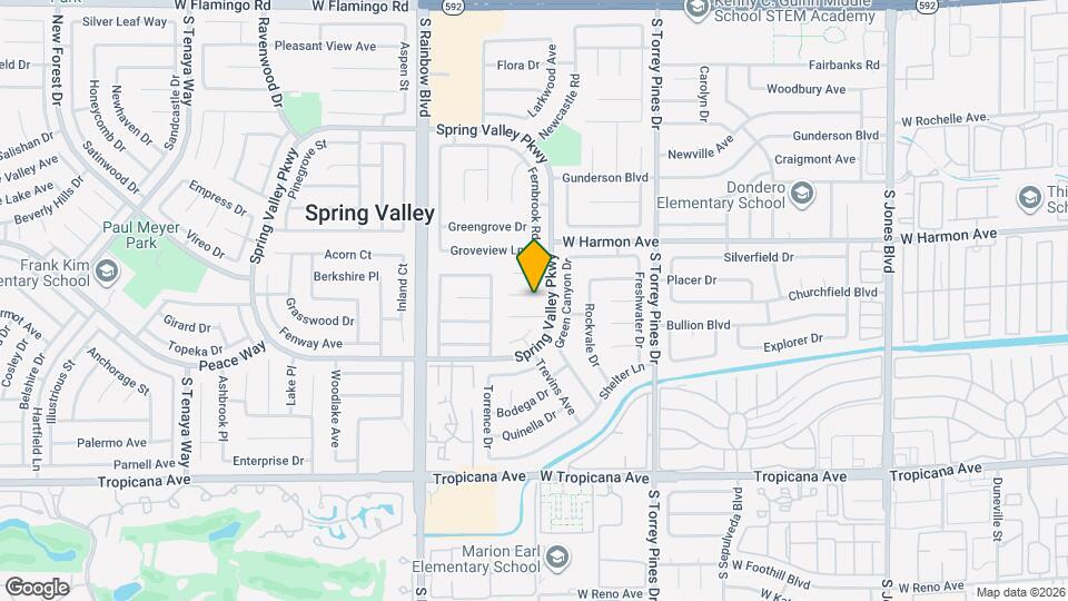 6725 Trammel Ct Map and Location Details